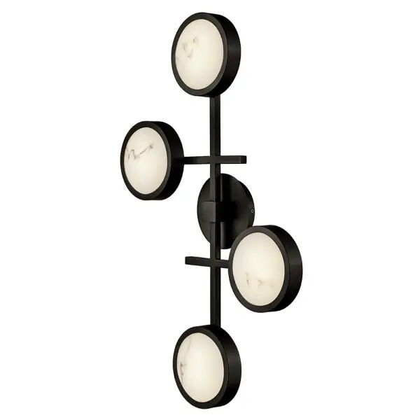 Cava Large Flush Mount in Black Oxide - Image 9