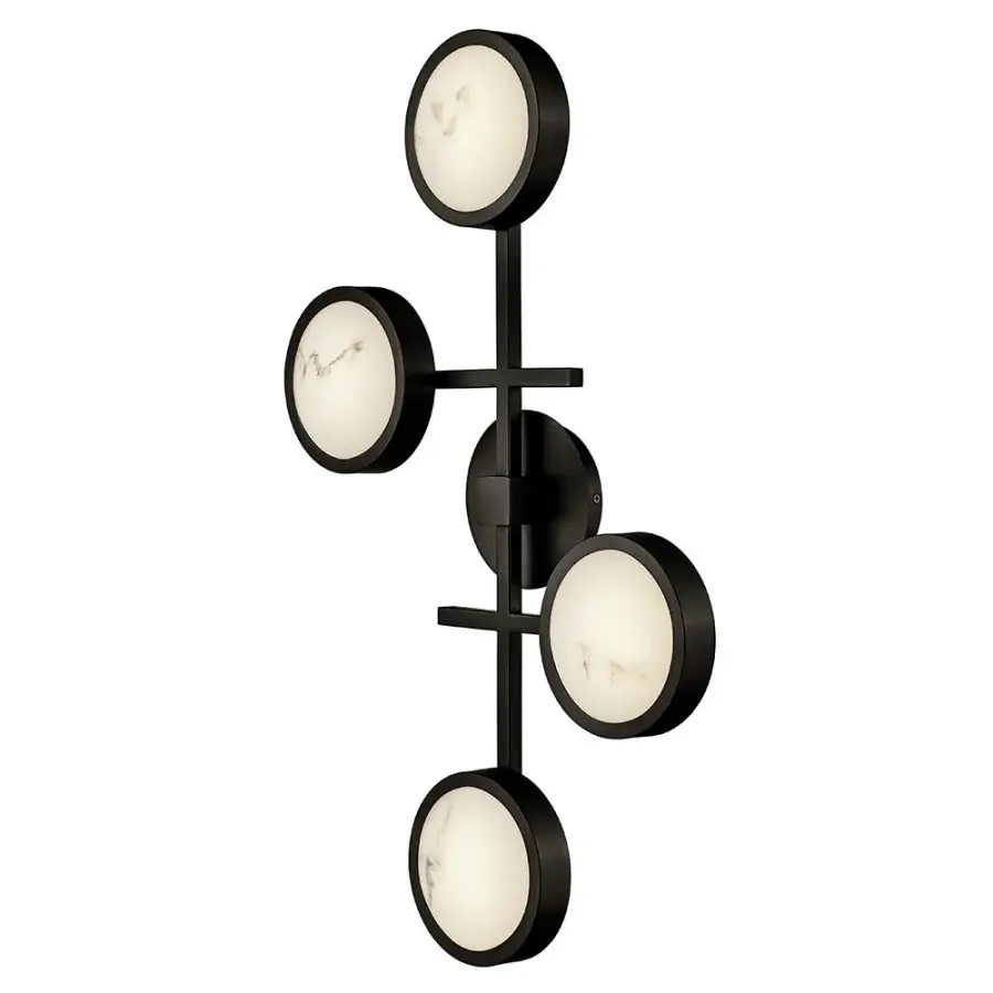 Cava Large Flush Mount in Black Oxide - Image 9