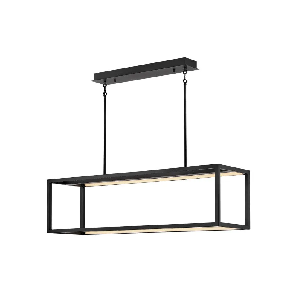 Onyx Medium LED Linear Chandelier