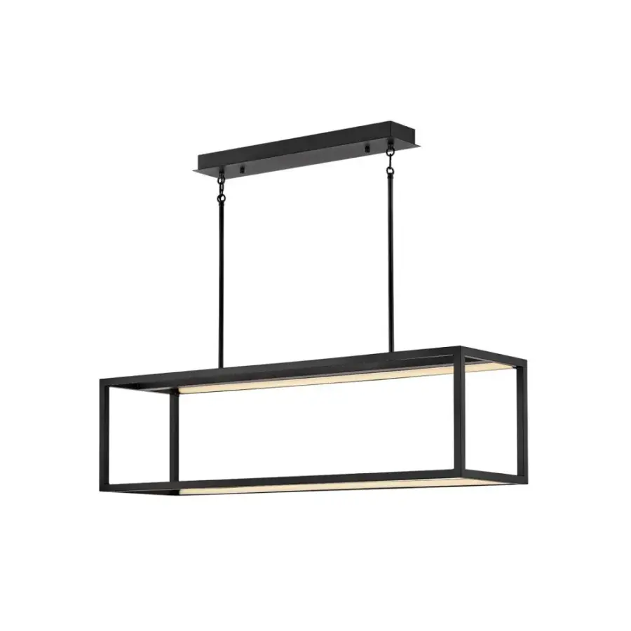 Onyx Medium LED Linear Chandelier - Image 1