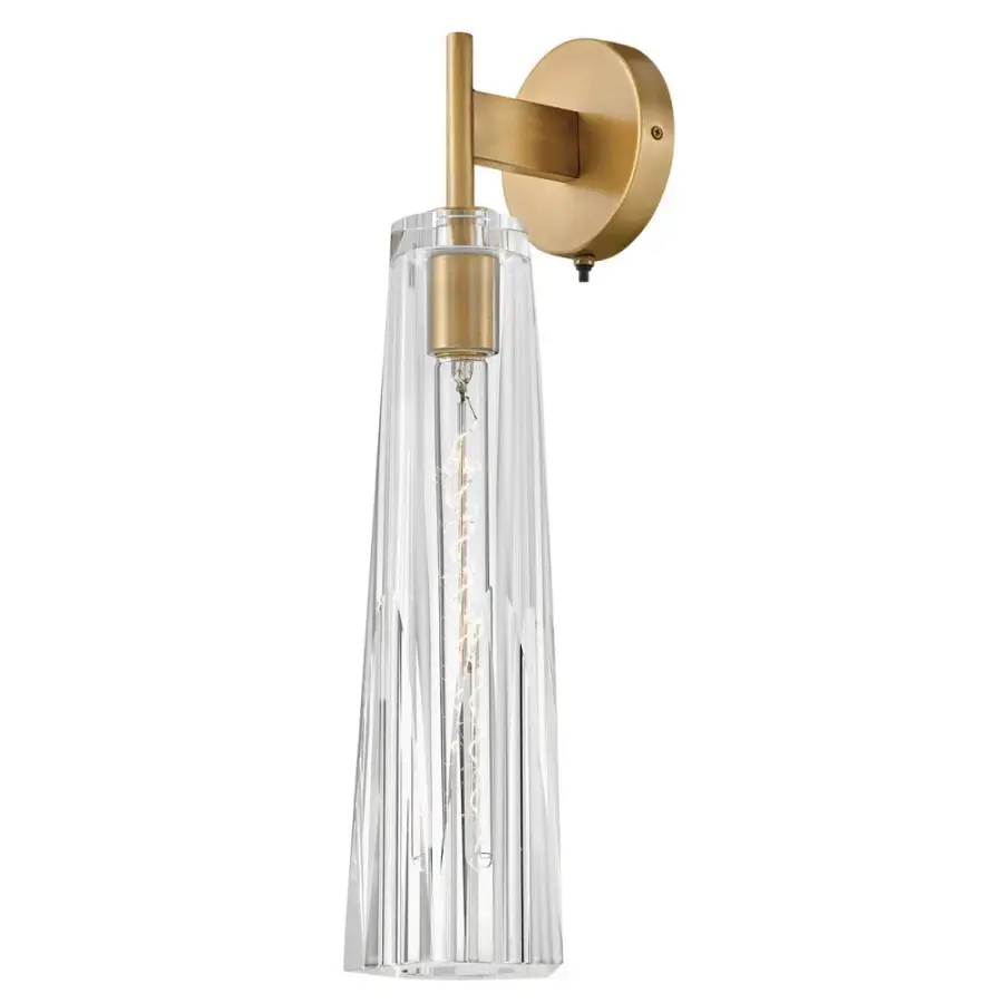 Luxurious Crystal Sconce with Integrated Switch for Intimate Spaces - Image 6