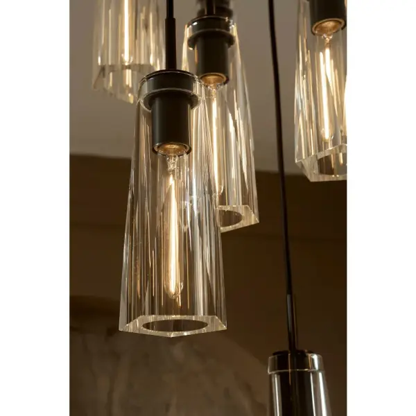 Dramatic Crystal Statement Piece with Luxurious Multi-Faceted Light - Image 12