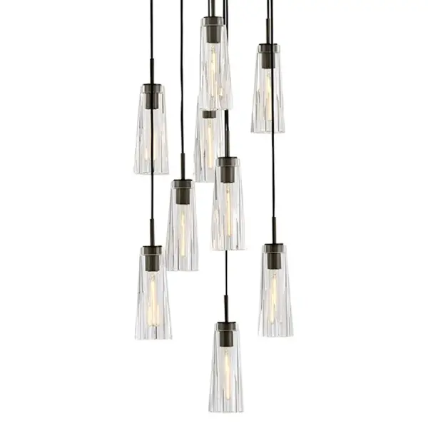 Dramatic Crystal Statement Piece with Luxurious Multi-Faceted Light - Image 3