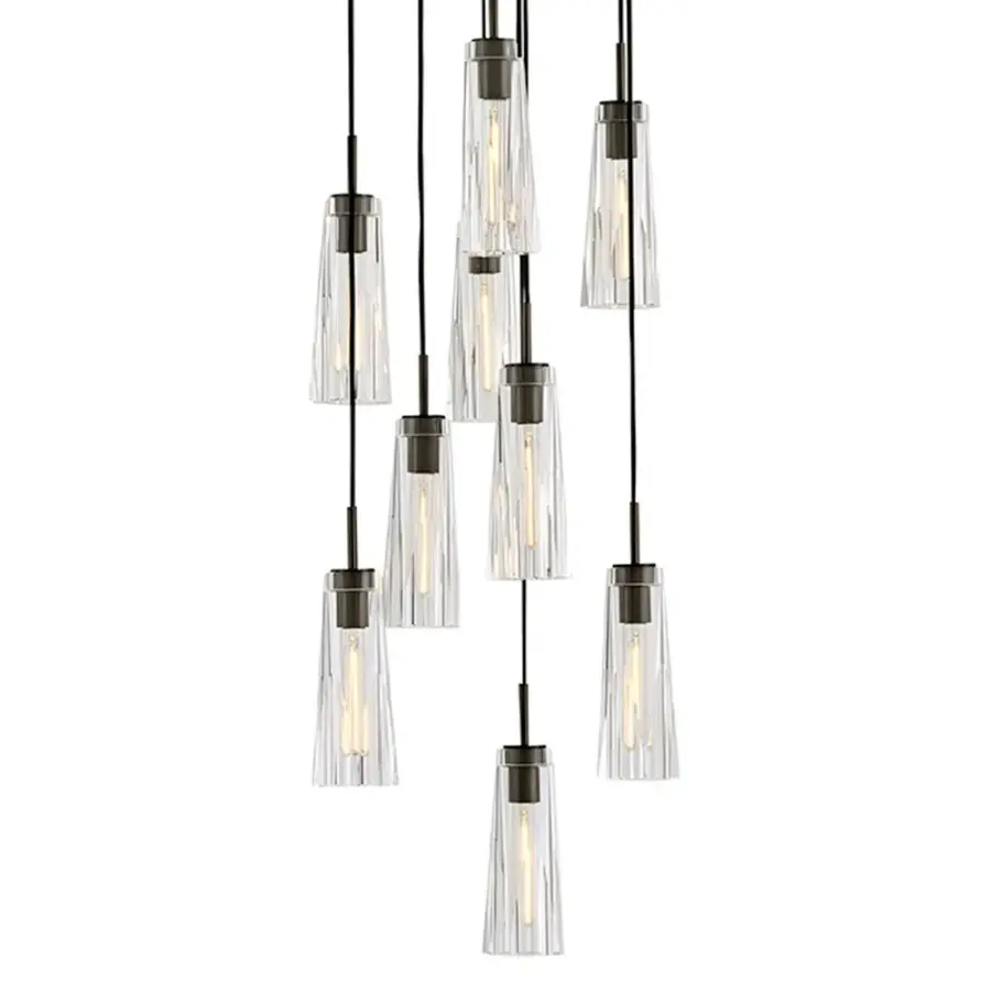 Dramatic Crystal Statement Piece with Luxurious Multi-Faceted Light - Image 3