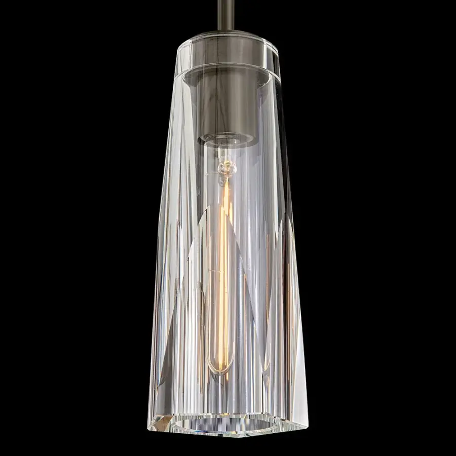 Dramatic Crystal Statement Piece with Luxurious Multi-Faceted Light - Image 5