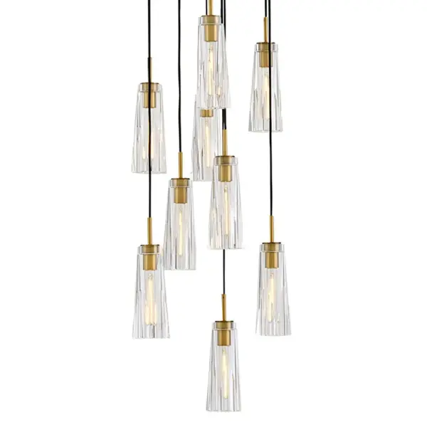 Opulent Crystal Statement Piece with Adjustable Installation - Image 3