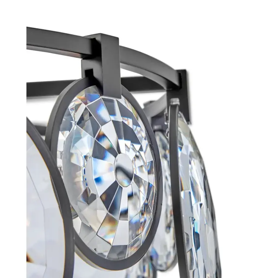 Nala Small Convertible Chandelier in Black - Image 7