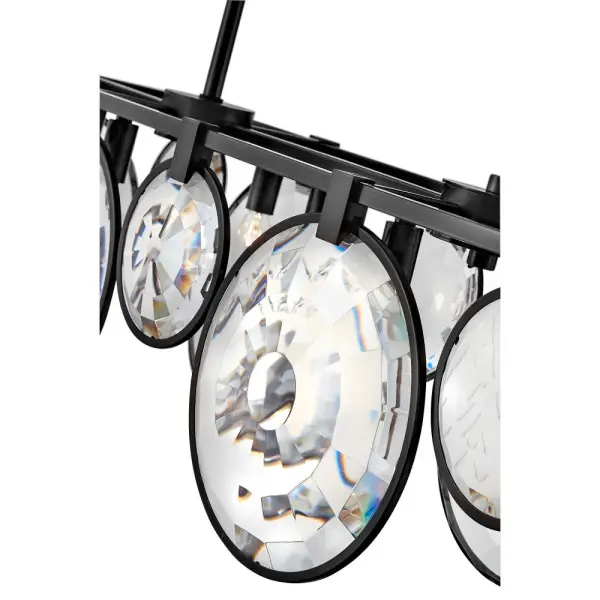 Nala Medium Eight Light Linear Chandelier - Image 7