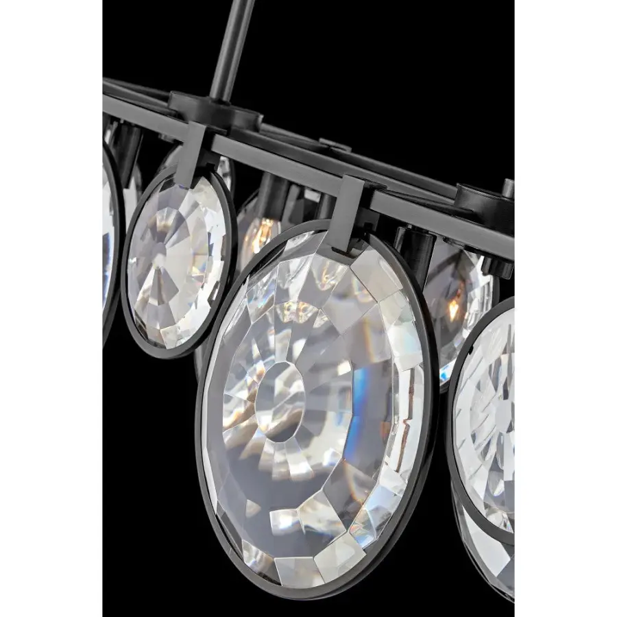 Nala Medium Eight Light Linear Chandelier - Image 8