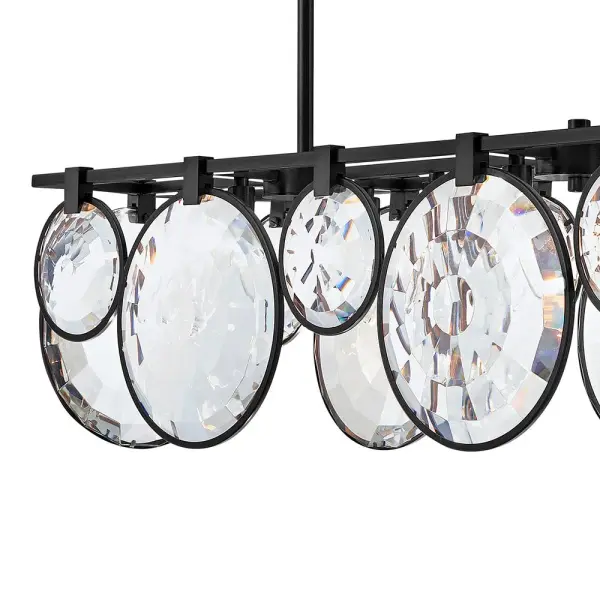 Nala Medium Eight Light Linear Chandelier - Image 9