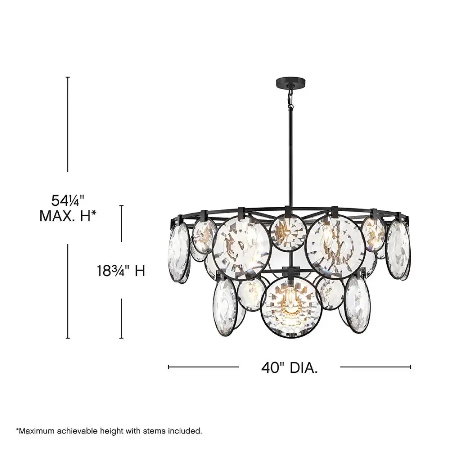 Nala Large Multi-Tier Chandelier - Image 2