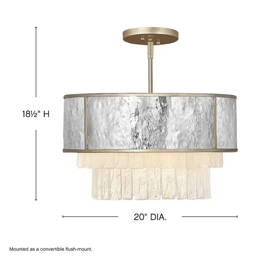Reverie Large Convertible Pendant in Champagne Gold - Image 3