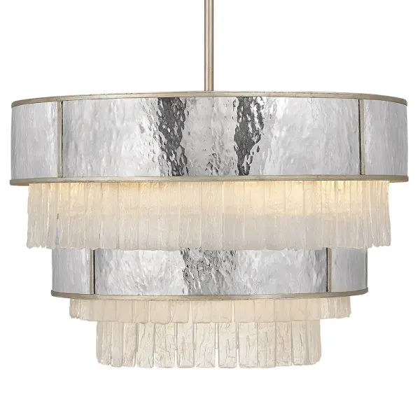 Reverie Medium Multi-Tier Chandelier in Champagne Gold - Image 3