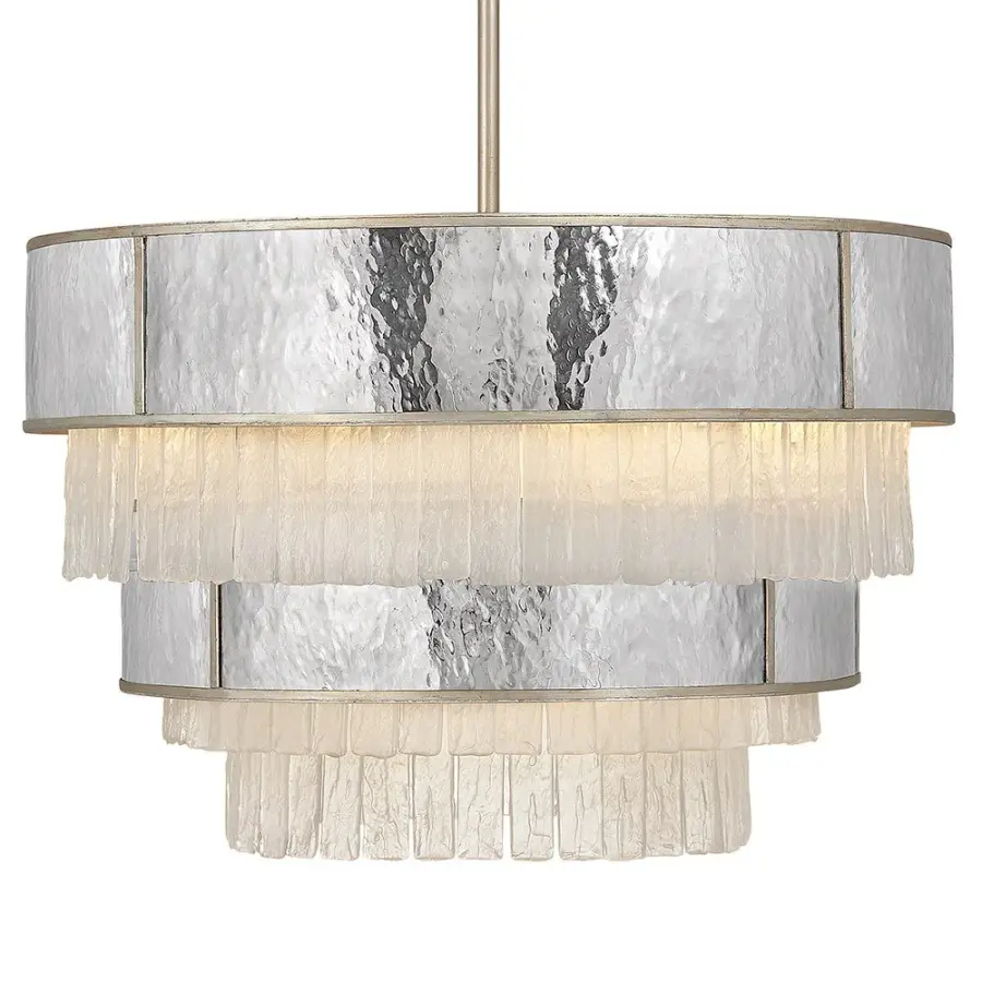 Reverie Medium Multi-Tier Chandelier in Champagne Gold - Image 3