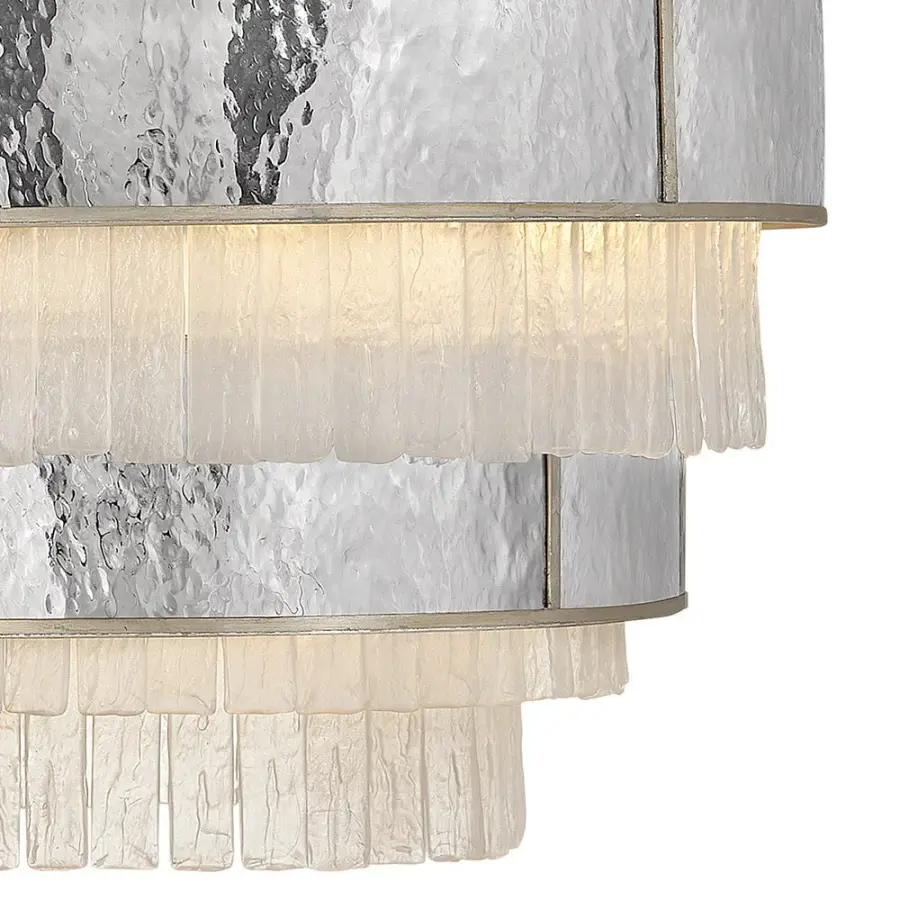 Reverie Medium Multi-Tier Chandelier in Champagne Gold - Image 4
