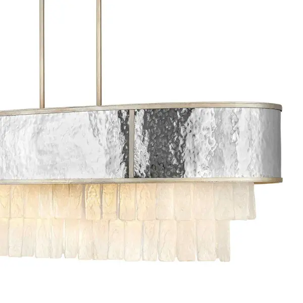 Reverie Medium Ten Light Linear Chandelier - Image 3
