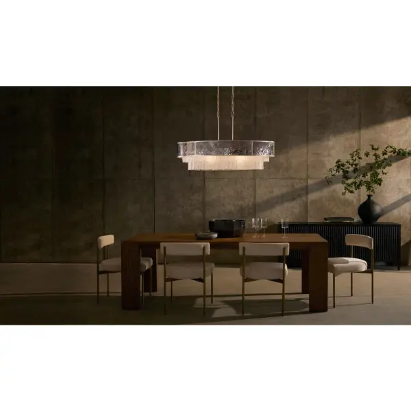 Reverie Medium Ten Light Linear Chandelier - Image 6