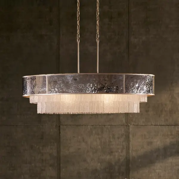 Reverie Medium Ten Light Linear Chandelier - Image 9