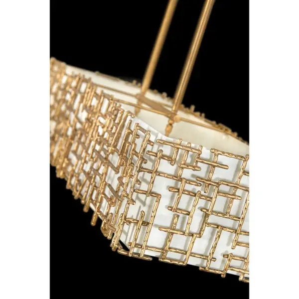 Farrah Medium Eight Light Linear Chandelier - Image 5