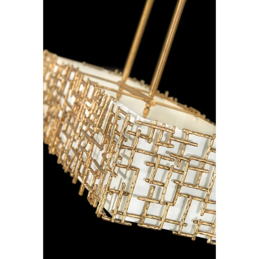Farrah Medium Eight Light Linear Chandelier - Image 5