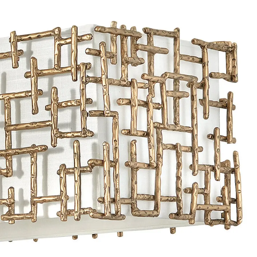Farrah Medium Eight Light Linear Chandelier - Image 9