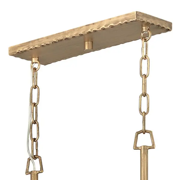 Farrah Medium Eight Light Linear Chandelier - Image 10