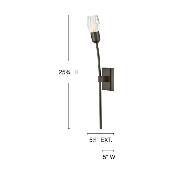 Atera Large Single Light Wall Sconce - Image 2