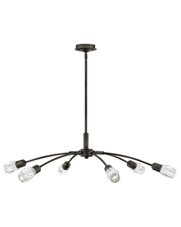 Atera Large Single Tier Chandelier - Image 5