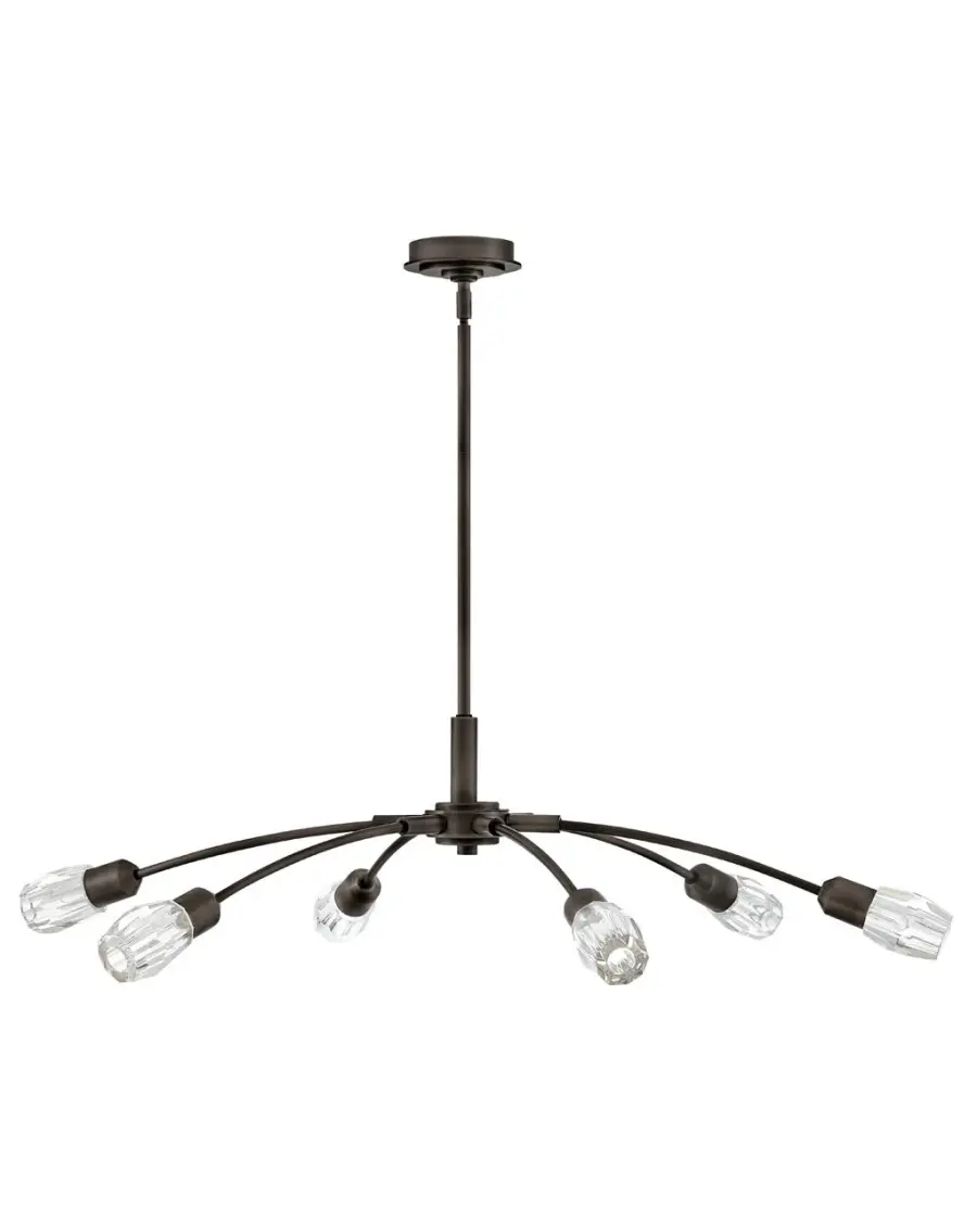 Atera Large Single Tier Chandelier - Image 5
