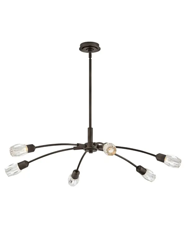 Atera Large Single Tier Chandelier - Image 6