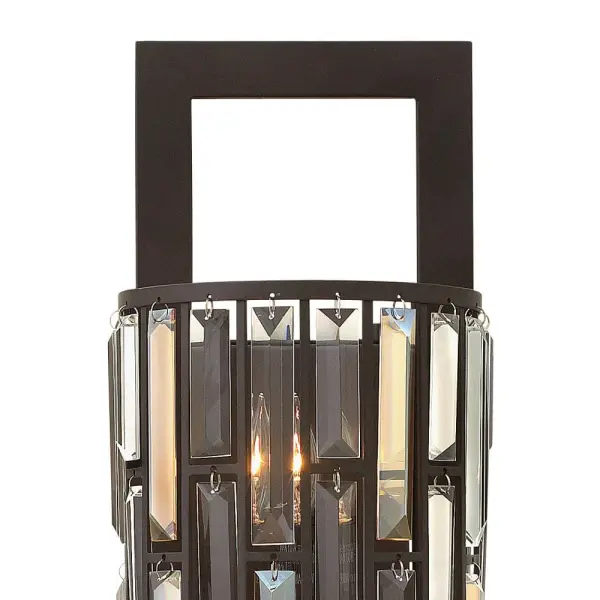 Gemma Large Two Light Wall Sconce in Vintage Bronze - Image 4