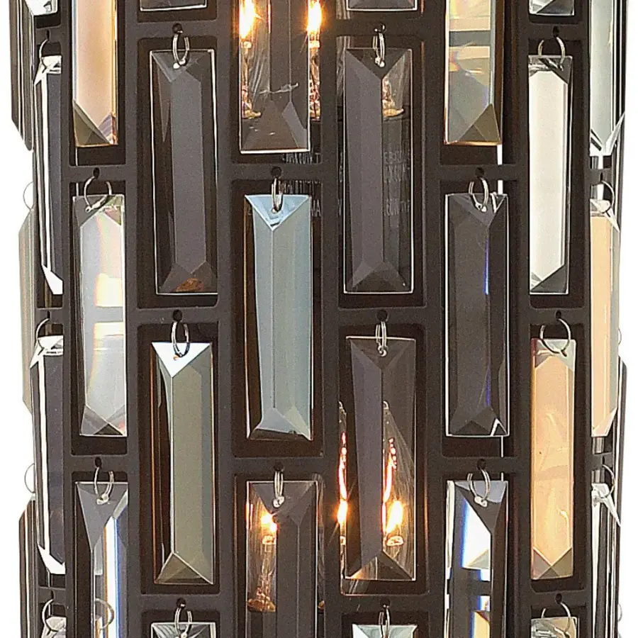 Gemma Large Two Light Wall Sconce in Vintage Bronze - Image 5