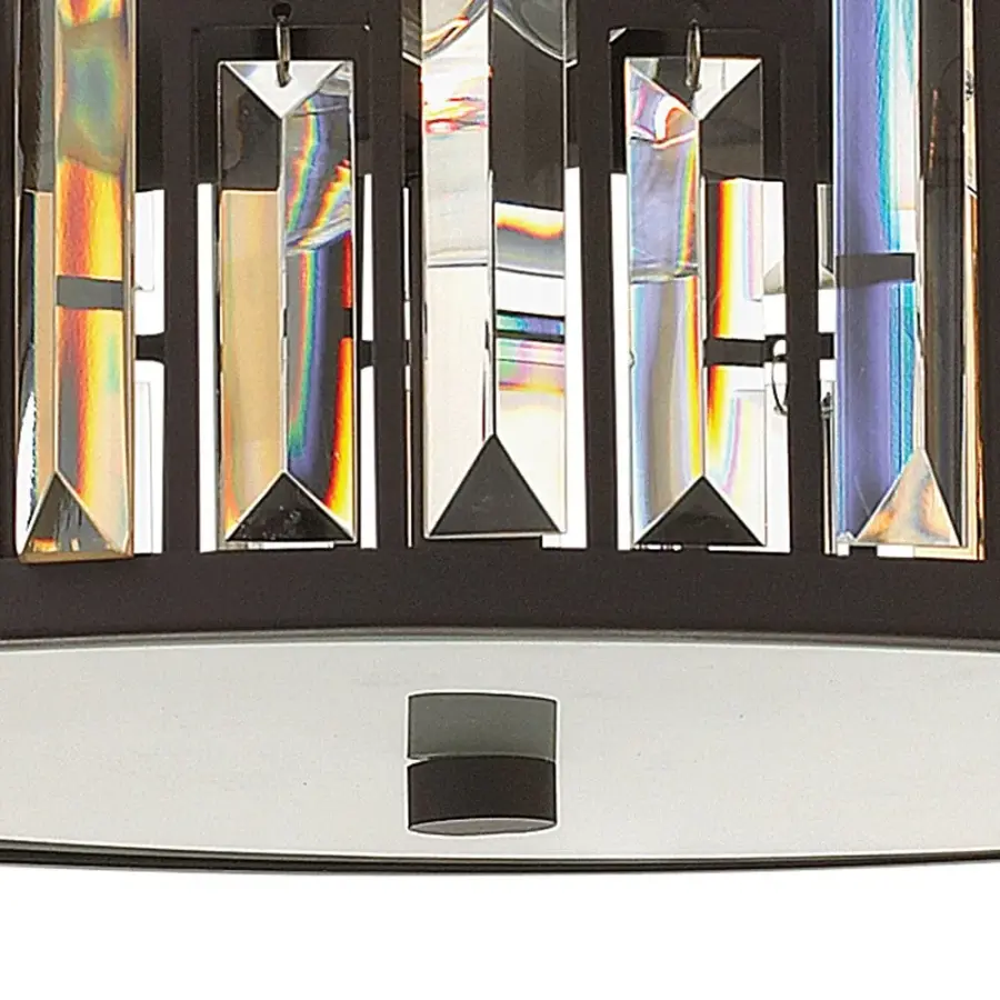 Gemma Medium Flush Mount in Vintage Bronze - Image 4