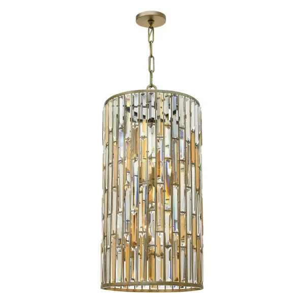 Gemma Large Two Tier Drum Chandelier - Image 1