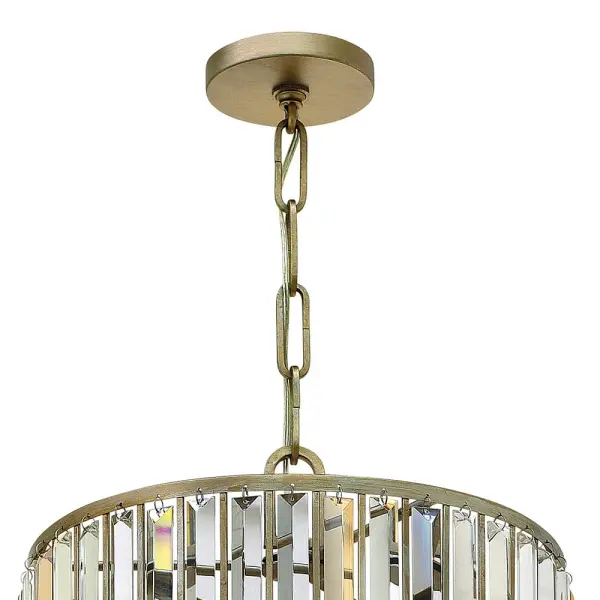 Gemma Large Two Tier Drum Chandelier - Image 6