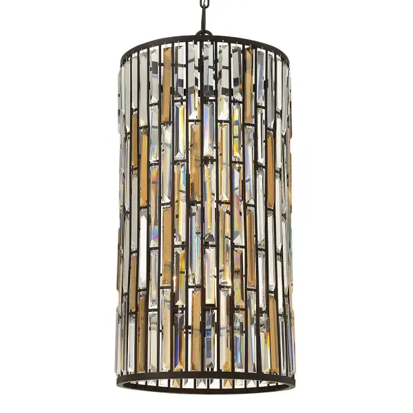 Gemma Large Two Tier Drum Chandelier - Image 3