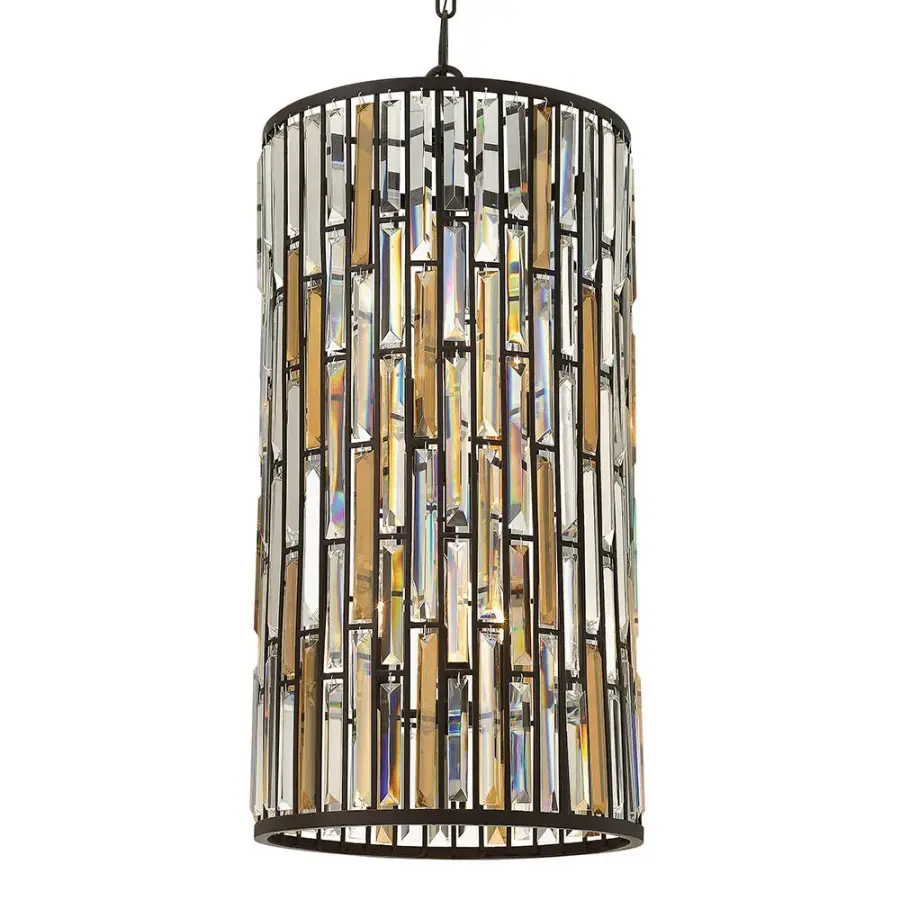 Gemma Large Two Tier Drum Chandelier - Image 3