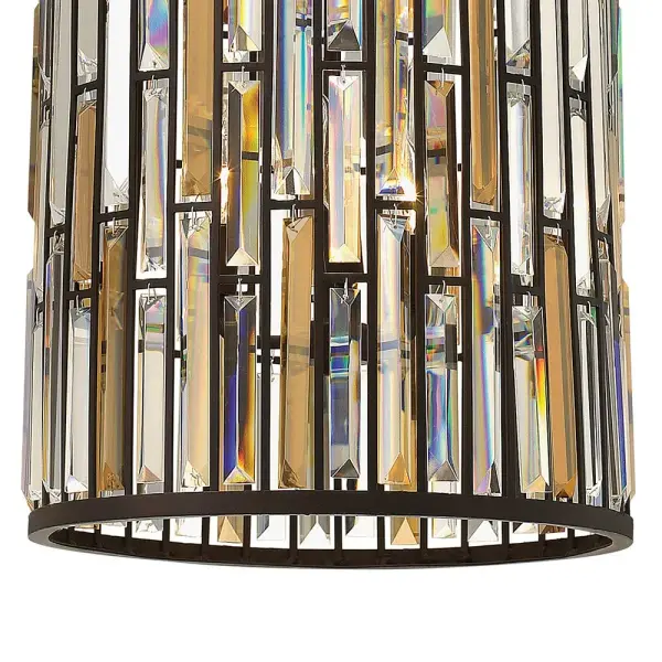 Gemma Large Two Tier Drum Chandelier - Image 4