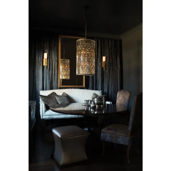 Gemma Large Two Tier Drum Chandelier - Image 6