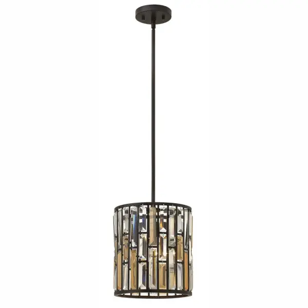 Gemma Small Convertible Pendant in Vintage Bronze - Image 1