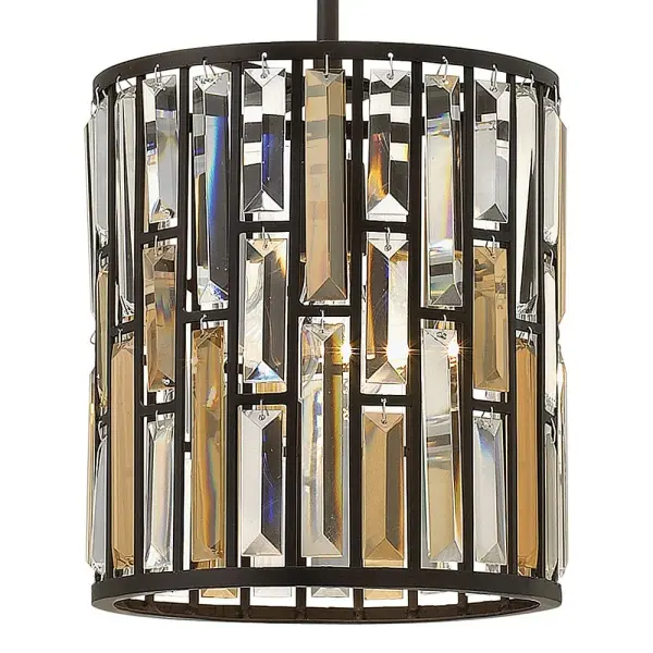 Gemma Small Convertible Pendant in Vintage Bronze - Image 4