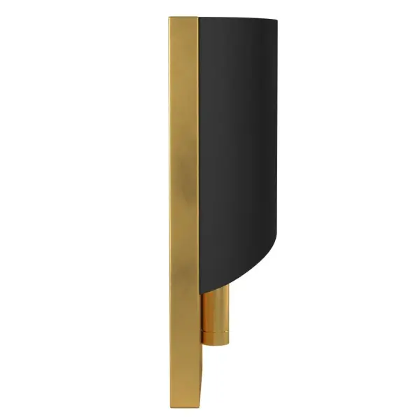 GIGI Medium Single Light Sconce in Heritage Brass - Image 4