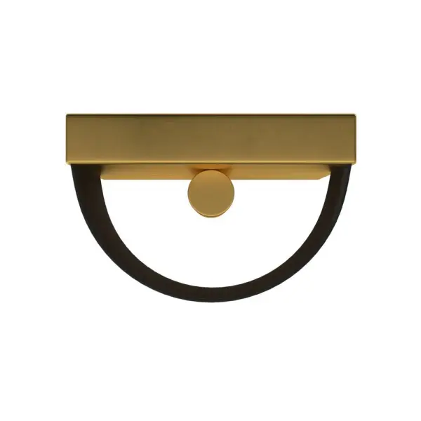 GIGI Medium Single Light Sconce in Heritage Brass - Image 5