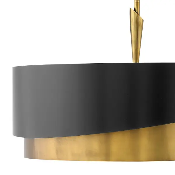 GIGI Medium Convertible Drum Chandelier - Image 3