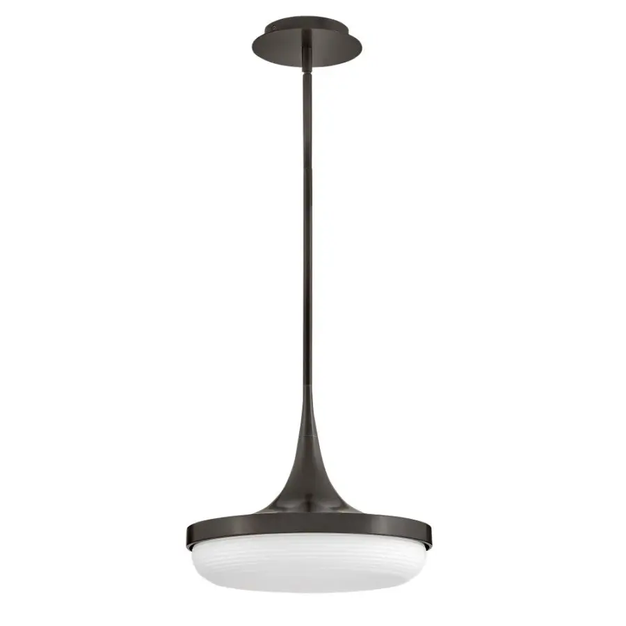 Elsa Medium LED Convertible Pendant in Black Oxide - Image 1