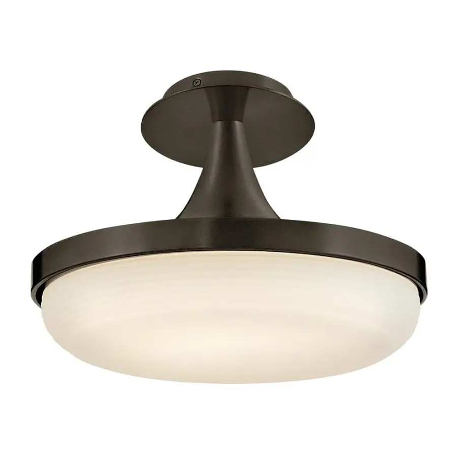 Elsa Medium LED Convertible Pendant in Black Oxide - Image 4