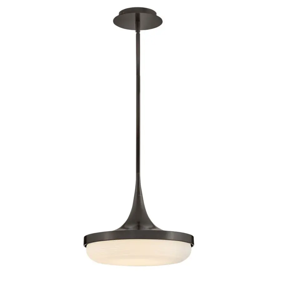 Elsa Medium LED Convertible Pendant in Black Oxide - Image 5