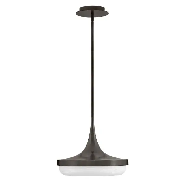 Elsa Medium LED Convertible Pendant in Black Oxide - Image 6