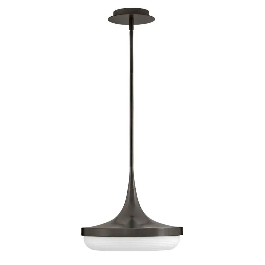 Elsa Medium LED Convertible Pendant in Black Oxide - Image 6