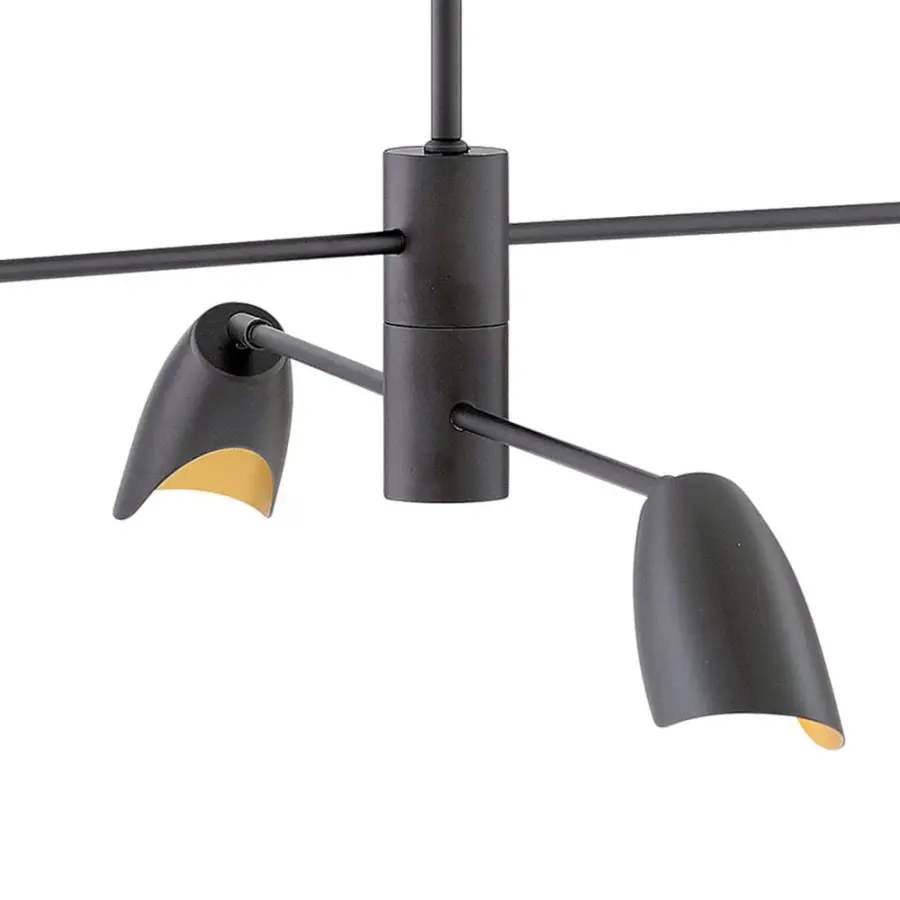 Bowery Large Adjustable Convertible Single Tier Chandelier - Image 4